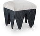 Altair - Fabric Bench - Black Base - Simple Home Plus