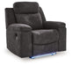 Brysonview - Zero Wall Recliner - Charcoal - Simple Home Plus