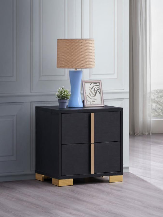 Marceline - 2-Drawer Nightstand - Simple Home Plus