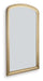 Fintan - Gold Finish - Floor Mirror - Simple Home Plus