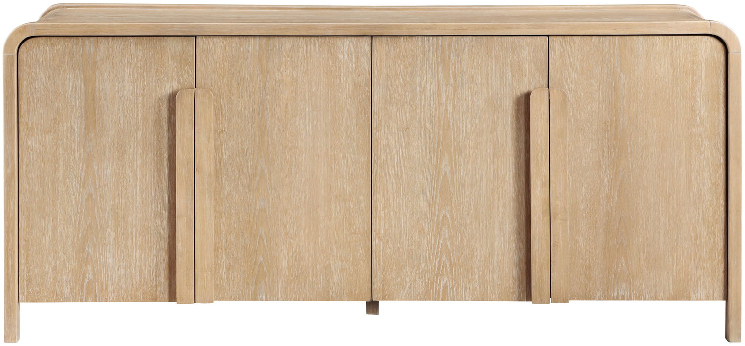 Harmony - Oak Veneer And Solid Wood Sideboard/Buffet - Simple Home Plus