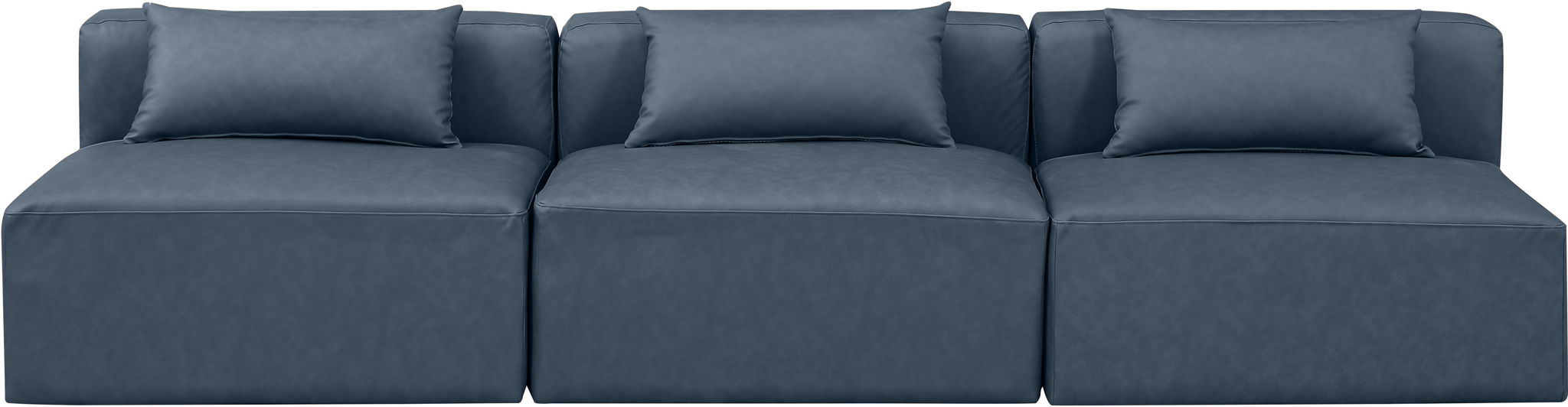 Cube - Modular 3 Seat Armless Sofa - Simple Home Plus