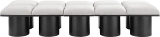 Pavilion - 10 Piece Modular Bench With Black Base - Simple Home Plus