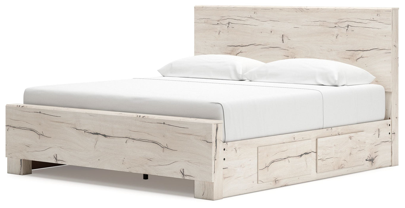 Lawroy - Panel Bed With Storage - Simple Home Plus