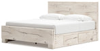 Lawroy - Panel Bed With Storage - Simple Home Plus