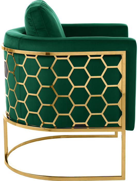 Casa - Chair with Gold Legs - Simple Home Plus