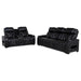 Zuma - Faux Leather Dual Power LED Sofa Set - Simple Home Plus