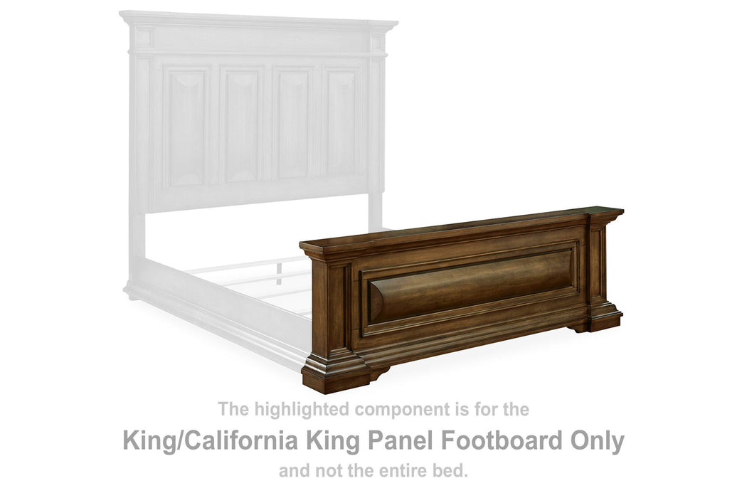 Frantanna - King/California King Panel Footboard - Brown - Simple Home Plus