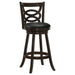 Calecita - Wood Swivel Counter Stool (Set of 2) - Simple Home Plus
