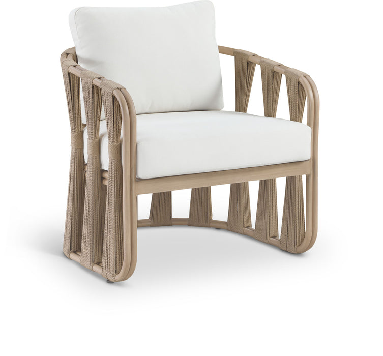 San Pietro - Resilient Waterproof Fabric Upholstered Outdoor Patio Chair - Simple Home Plus