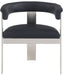 Romeo - Faux Leather Dining Chair With Silver Base (Set of 2) - Simple Home Plus