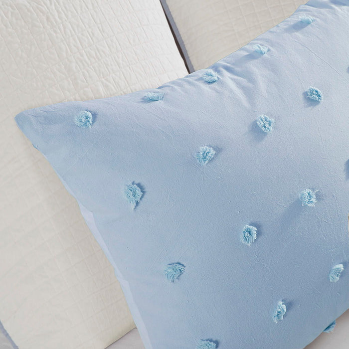 Brooklyn - King Comforter Set - Blue - Simple Home Plus