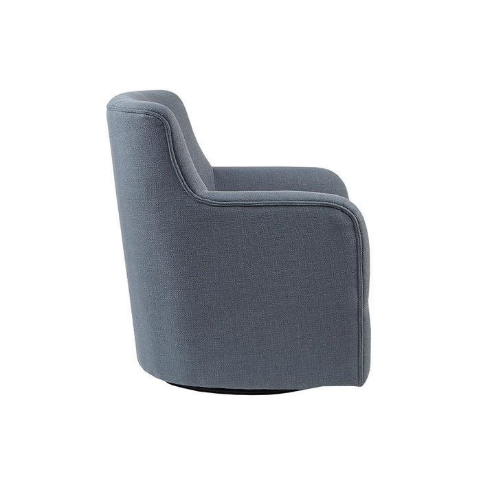 Adele - Swivel Chair - Blue - Simple Home Plus