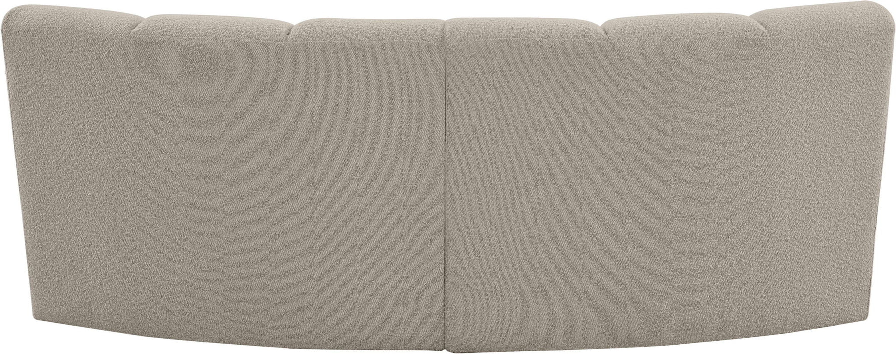 Infinity - 2 Piece Boucle Modular Sectional - Simple Home Plus
