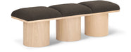 Pavilion - 3 Piece Modular Bench With Natural Base - Simple Home Plus