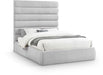 Adam - Linen Fabric Bed With 70.5" Headboard - Simple Home Plus