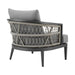 Zella - Outdoor Patio Armchair - Light Gray / Earl Gray - Simple Home Plus