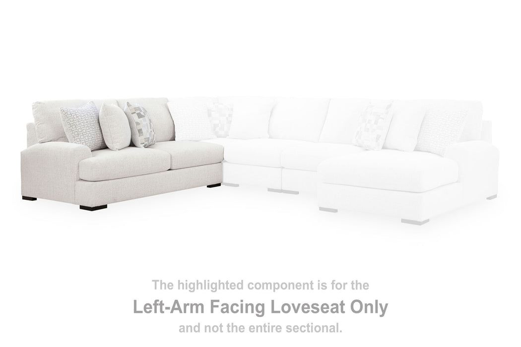 Misty-Lakes - LAF Loveseat - Chalk - Simple Home Plus