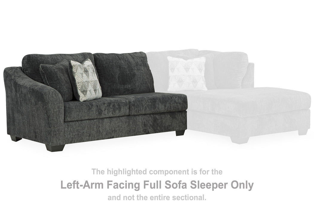 Biddeford - Laf Full Sofa Sleeper - Shadow - Simple Home Plus