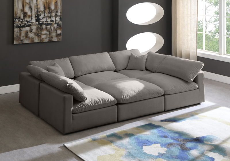 Plush - 6 Piece Modular Sectional
