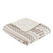 Rhea - King Duvet Cover Mini Set - Ivory / Charcoal - Simple Home Plus