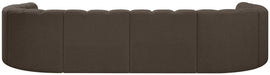 Arc - Boucle Fabric Modular Sectional - Simple Home Plus