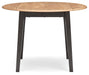 Gesthaven - Round Dining Room Drop Leaf Table Set - Simple Home Plus