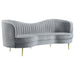 Sophia - Upholstered Channel Tufted Sofa Set - Simple Home Plus
