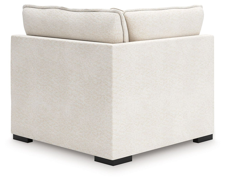 Donelson Creek - LAF/RAF Corner Chair - Vanilla - Simple Home Plus