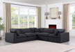 Comfy - 5 Piece Linen Modular Corner Sectional - Simple Home Plus