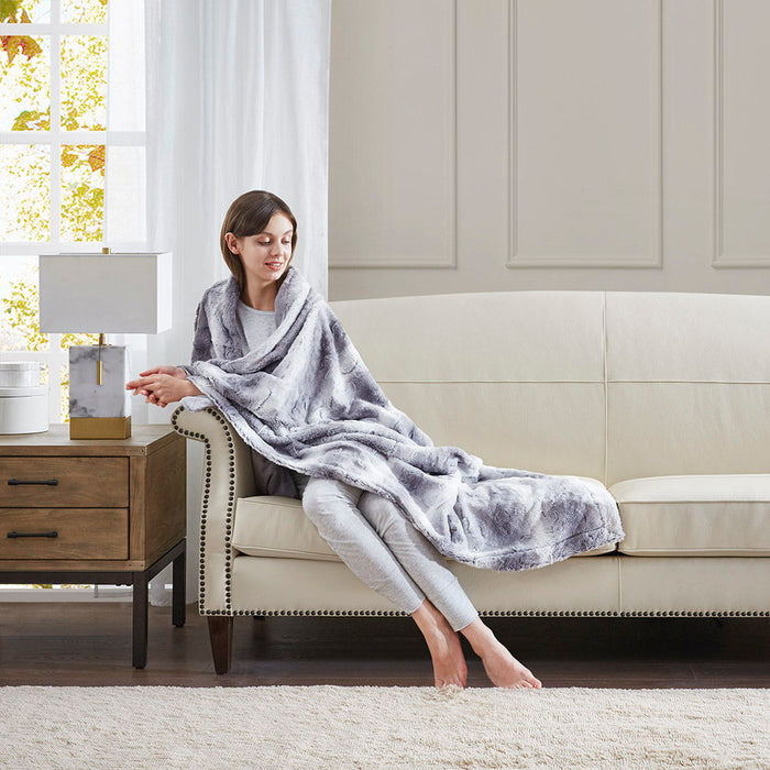 Zuri - Oversized Throw - Gray - Simple Home Plus