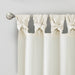 Emilia - Twist Tab Lined Window Curtain Panel Pair - White - Simple Home Plus