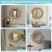 Eden - Foil Ginkgo Mirror - Gold - Simple Home Plus