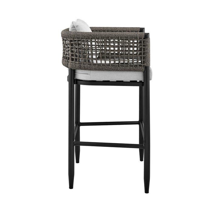 Alegria - Outdoor Patio Bar Stool With Cushions - Simple Home Plus