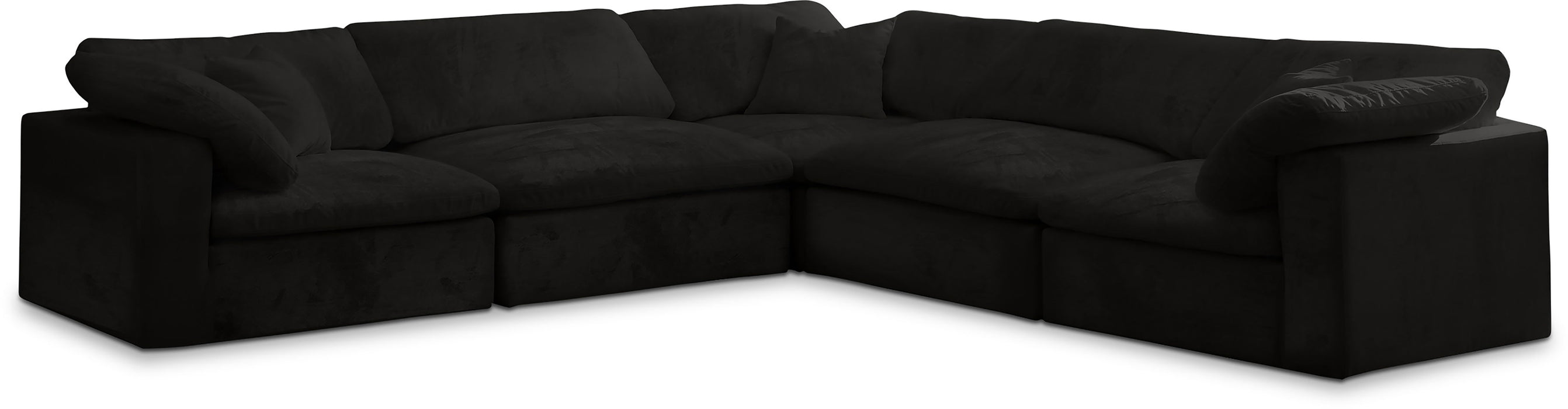 Cozy - 5 Piece Modular Corner Sectional - Simple Home Plus