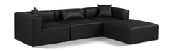 Cube - 4 Piece Modular Sectional With Chaise - Simple Home Plus