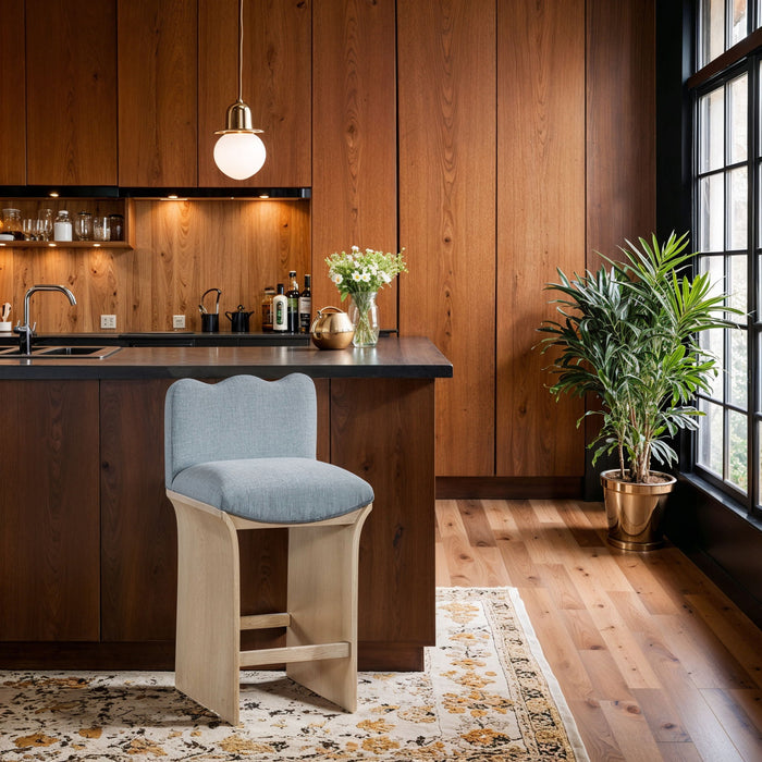 Shaw - Counter Stool - Natural Base - Simple Home Plus