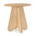 Butterfly - Solid Wood And Natural Cane Table With Natural Top - Simple Home Plus