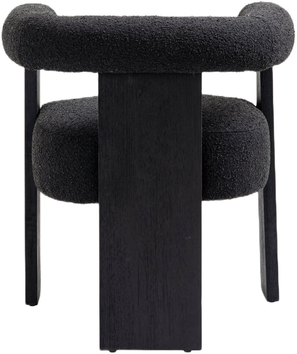 Barrel - Dining Chair - Black Legs - Simple Home Plus