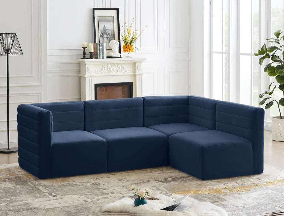 Quincy - 4 Piece Modular Sectional - Simple Home Plus