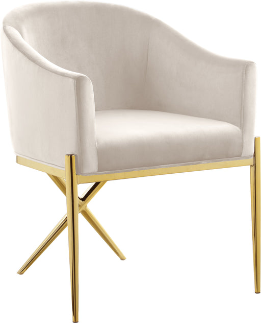 Xavier - Dining Chair with Gold Legs - Simple Home Plus