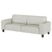 Deerhurst - Upholstered Track Arm Tufted Sofa - Greige - Simple Home Plus