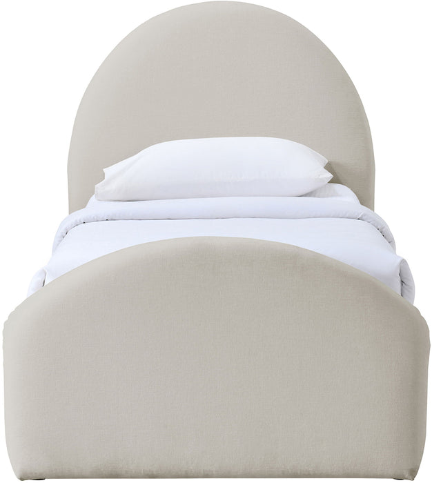 Andaz - Chenille Fabric Upholstered Bed - Simple Home Plus
