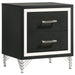 Lucia - 2-Drawer Nightstand - White - Simple Home Plus