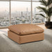 Comfy - Faux Leather Ottoman - Simple Home Plus