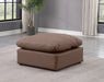 Indulge - Faux Leather Ottoman - Simple Home Plus
