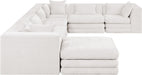 Stellar - 7 Piece Chenille Fabric Upholstered Modular Sectional - Simple Home Plus