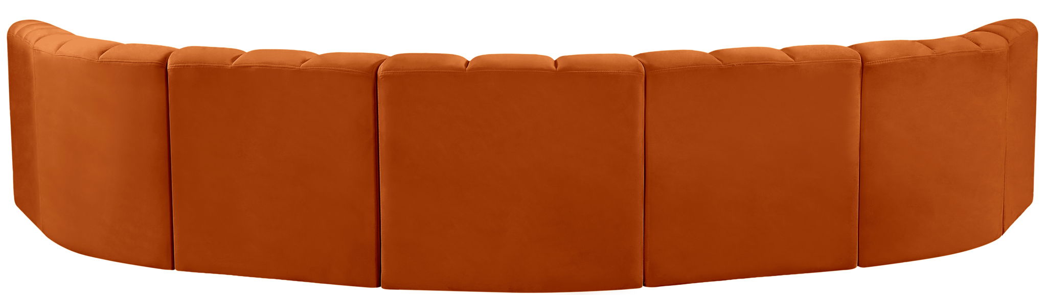 Arc - Velvet 7 Piece U-Shaped Modular Sofa - Simple Home Plus