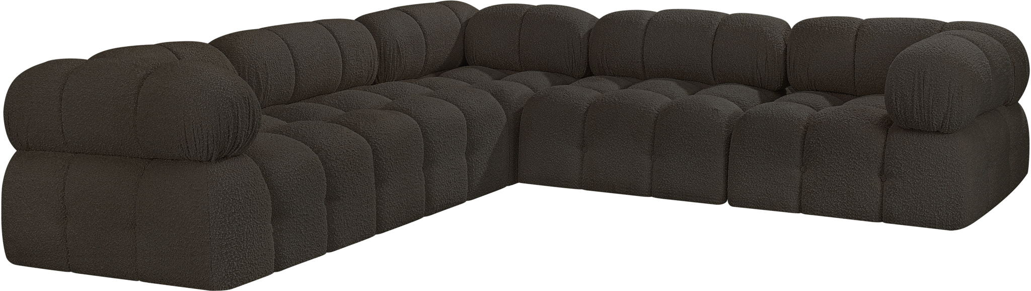Ames - 5 Piece Modular Sectional - Simple Home Plus