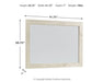 Cambeck - Bedroom Mirror - Whitewash - Simple Home Plus